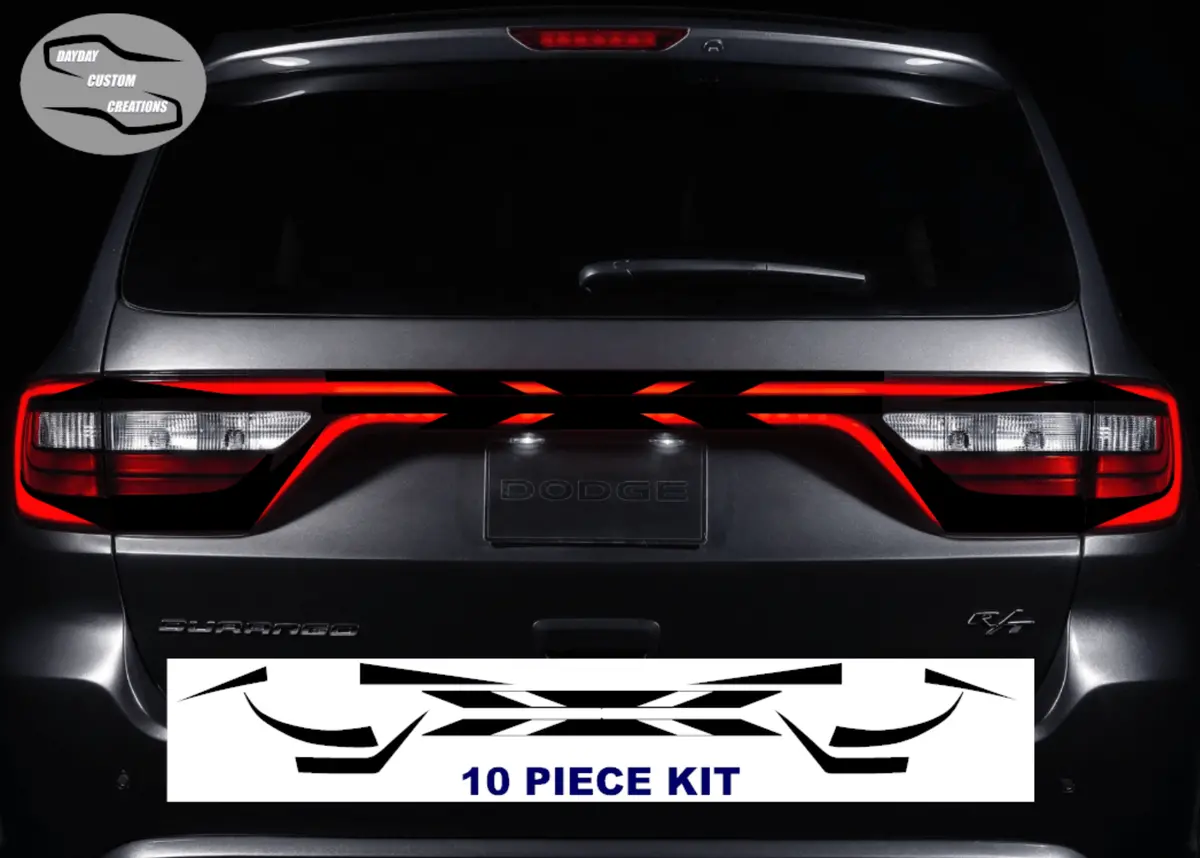 14-25 Dodge Durango Taillight Decal Design 9 1