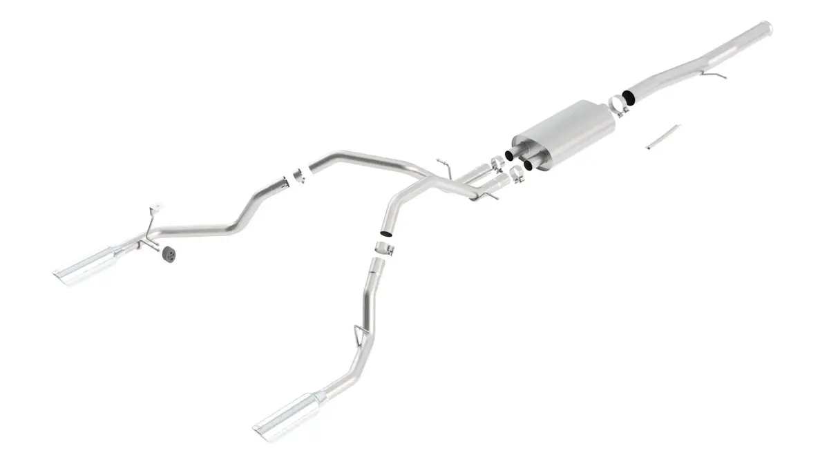 Borla S-Type Cat-Back Exhaust – Stainless Steel System For 2011–2013 Chevy Silverado 1500 1