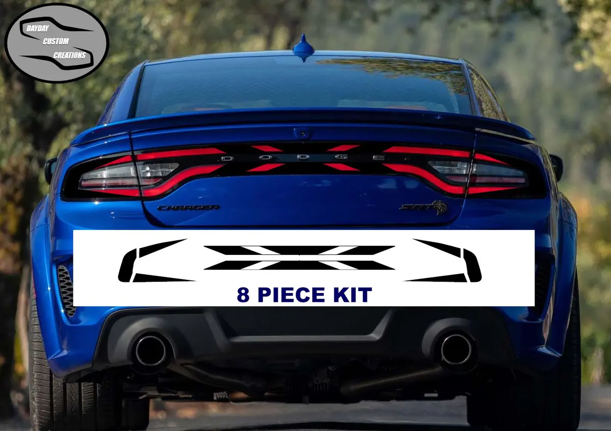 15-23 Dodge Charger Taillight Decal Design 8 1
