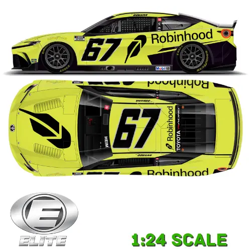*Preorder* Corey Heim 2026 Robinhood Elite 1:24 Nascar Diecast 1