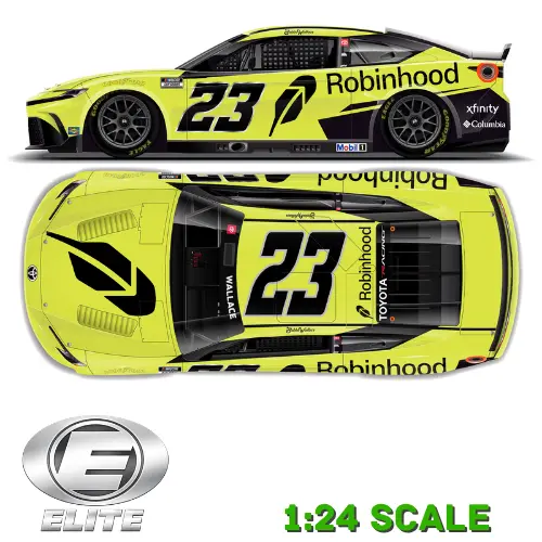 *Preorder* Bubba Wallace 2026 Robinhood Elite 1:24 Nascar Diecast 1