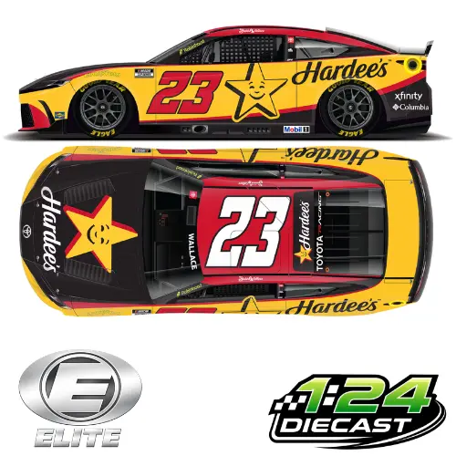 *Preorder* Bubba Wallace 2026 Hardee's Elite 1:24 Nascar Diecast 1