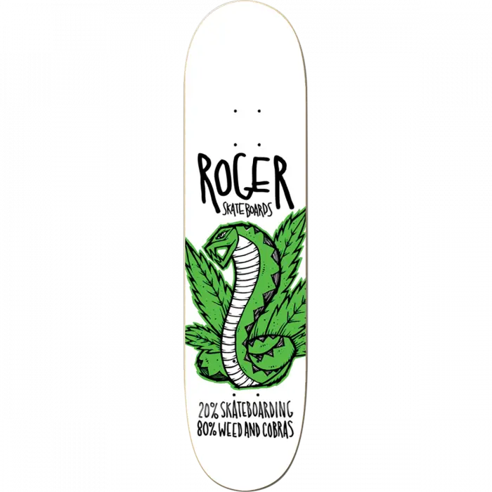 Roger Weed x Cobras Skateboard Deck – 8.25"