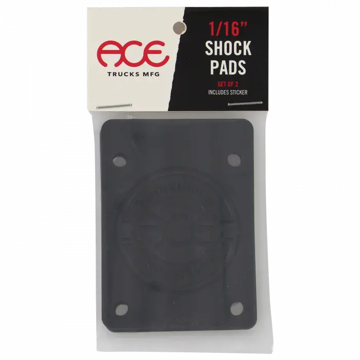 Ace 1/16" Black Shock Absorber Pads – Pack of