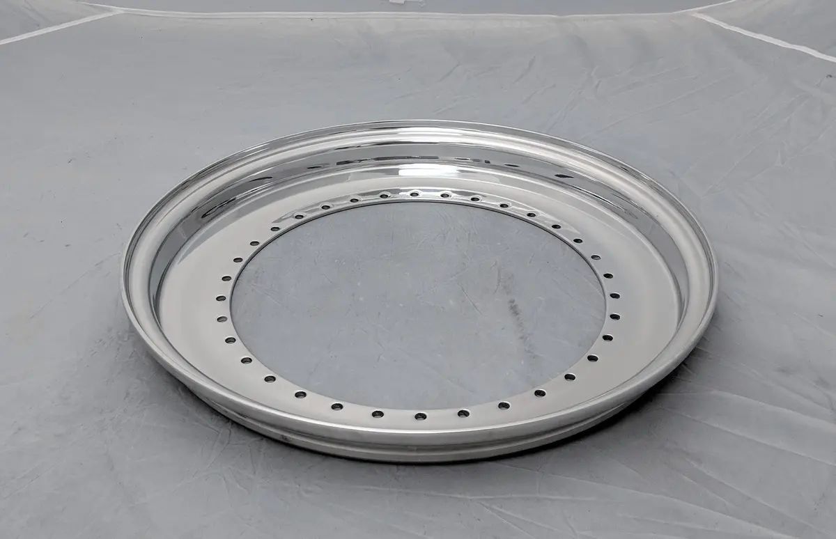17-Inch BBS RS Wheels with Double-Step Outer Lip Design