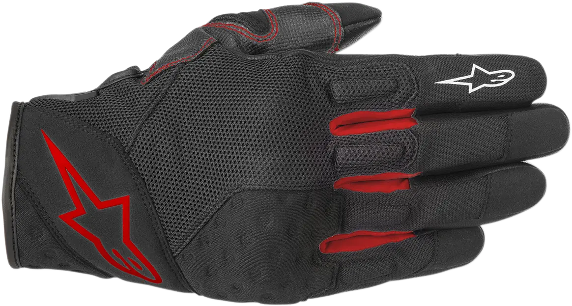 Alpinestars Crossland Motorcycle Gloves – Black/Red, Size Xl (Model 3566518-13-Xl) 1
