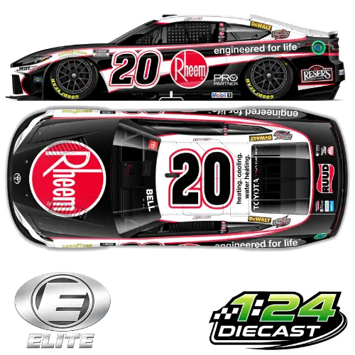 *Preorder* Christopher Bell 2026 Rheem Elite 1:24 Nascar Diecast 1
