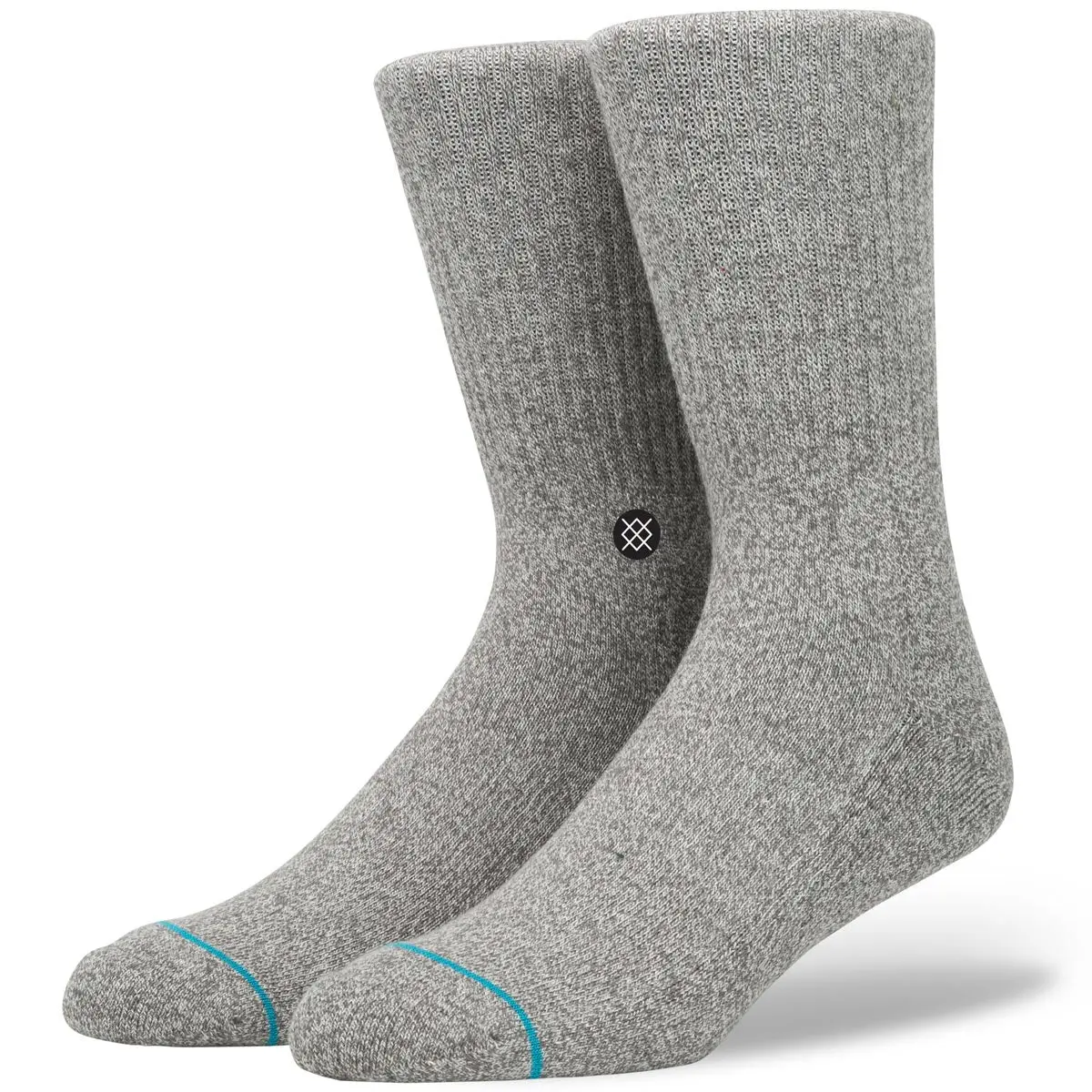 Stance Icon Socks - Grey Heather 1