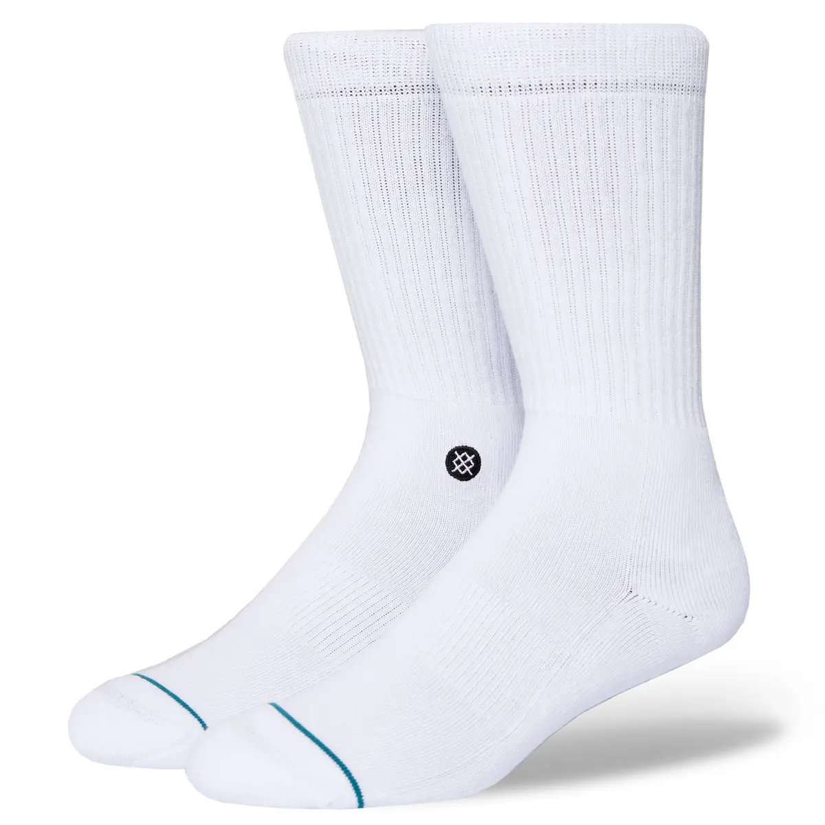 Stance Icon 3 Pack Socks - White 1