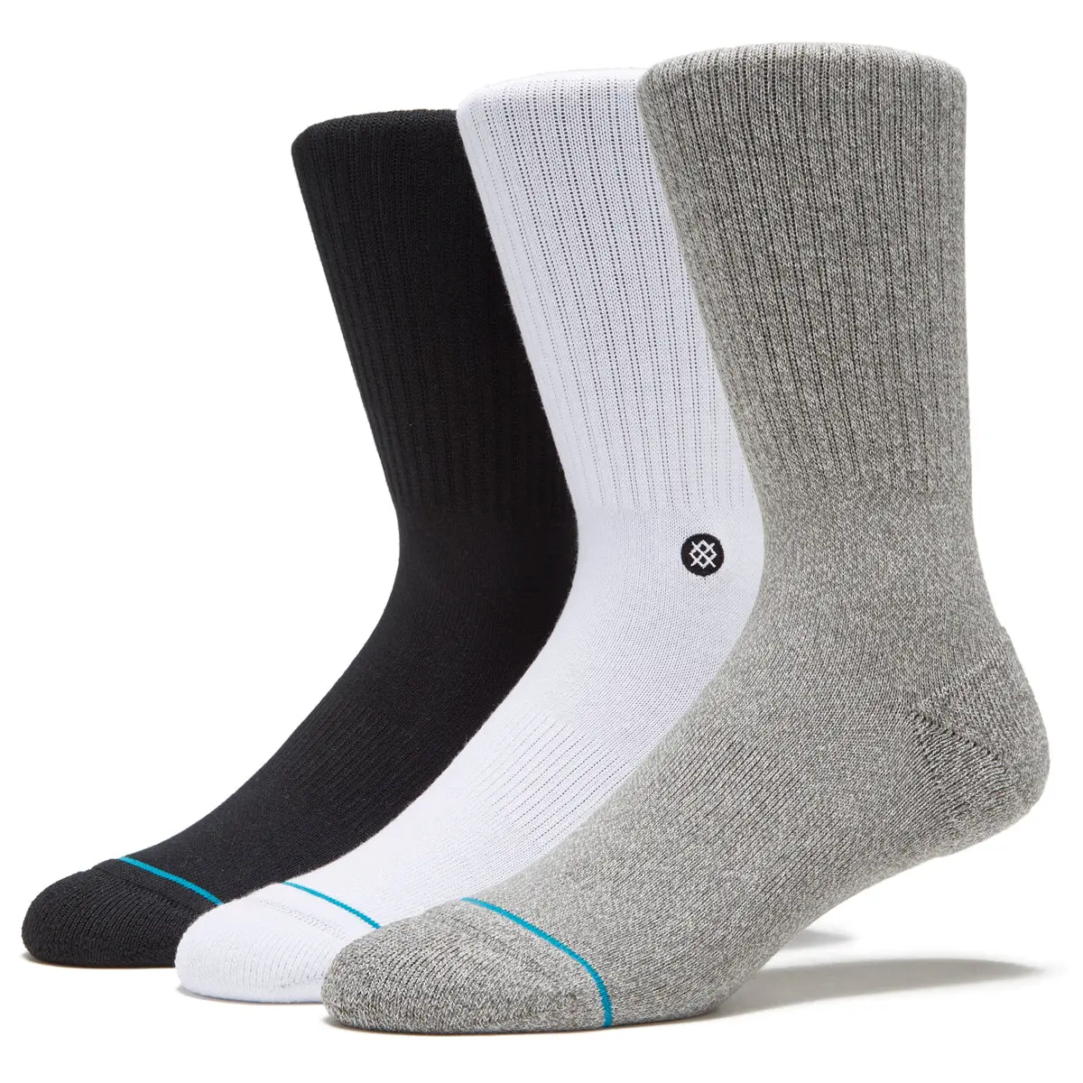 Stance Icon 3 Pack Socks - Multi 1