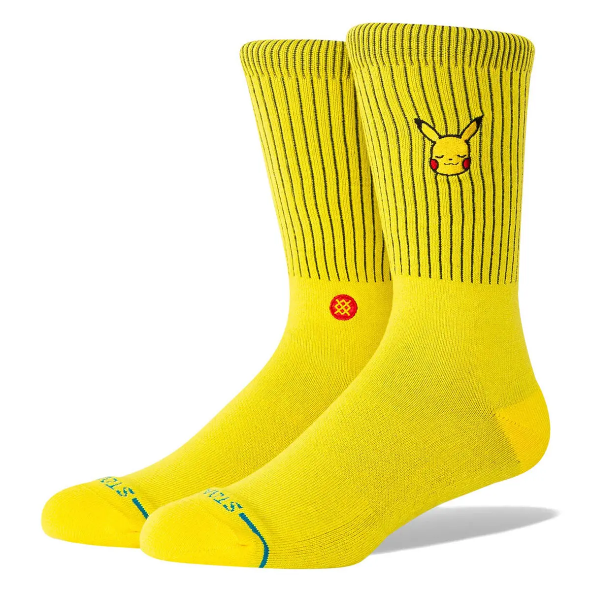 Stance X Pokemon Pikachu Crew Socks - Yellow 1