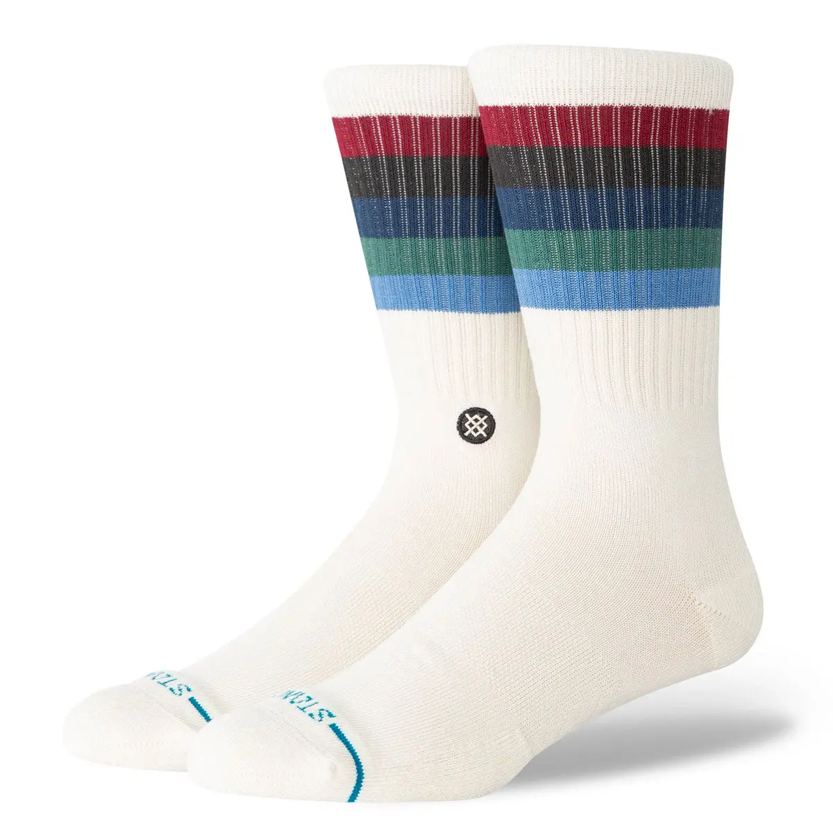 Stance Maliboo Crew Socks - Canvas 1