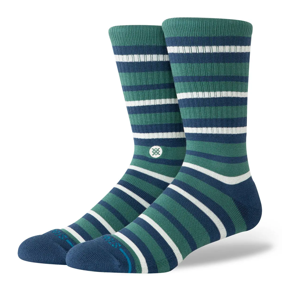 Stance Brett Crew Socks - Teal 1