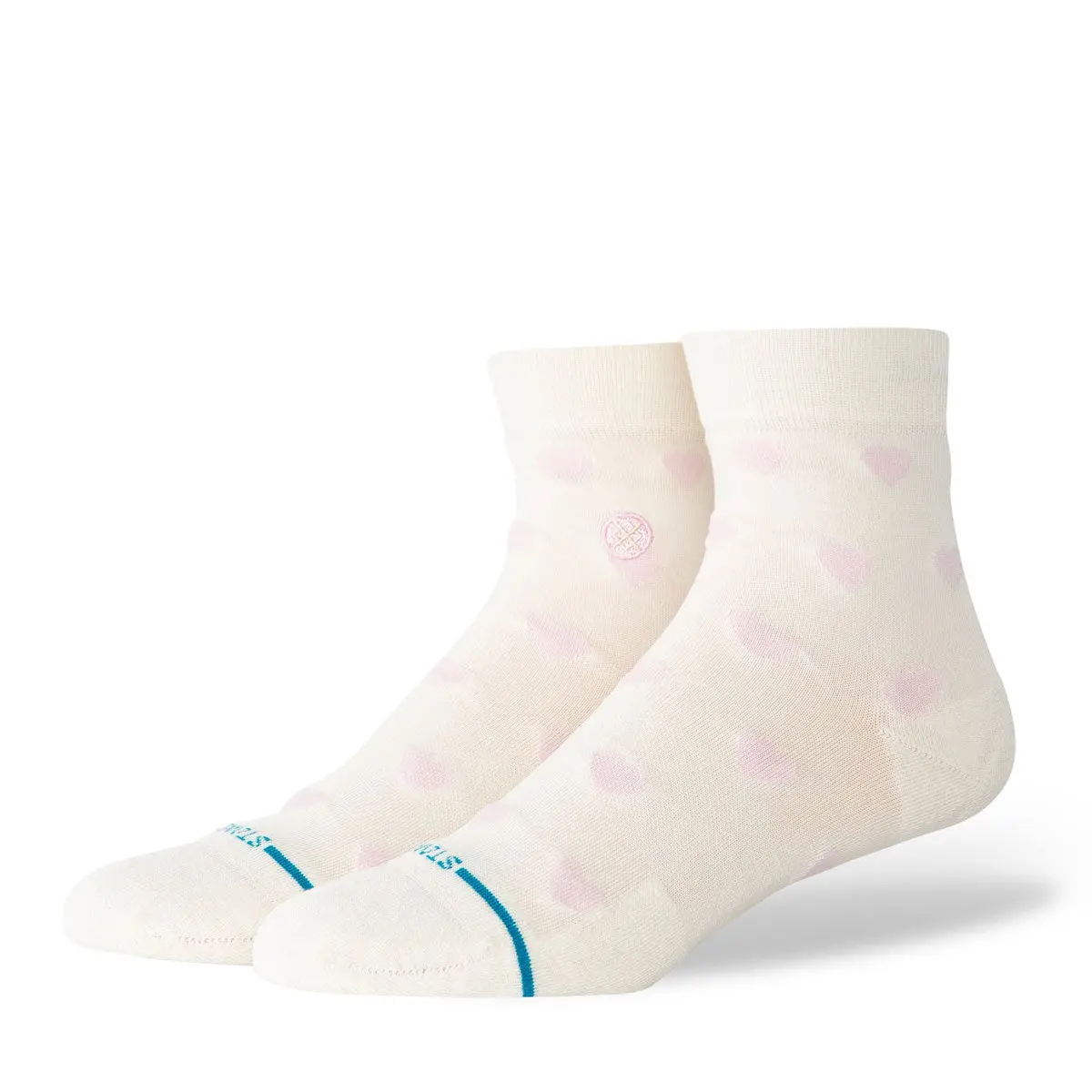 Stance Hearts Lowrider Socks - Ivory 1