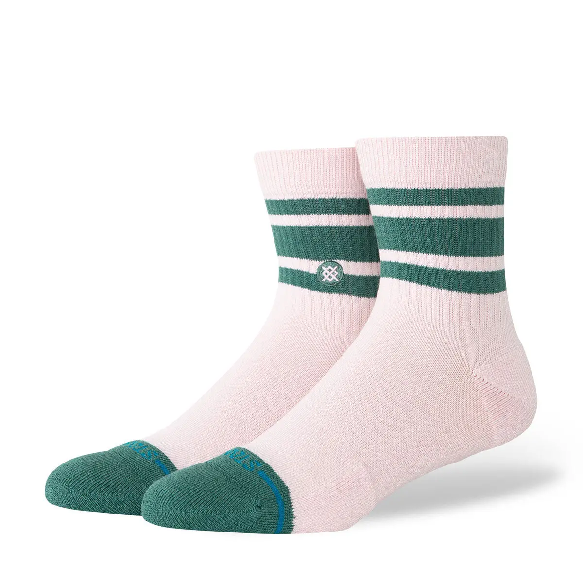 Stance Womens Boyd Quarter Socks - Pink 1