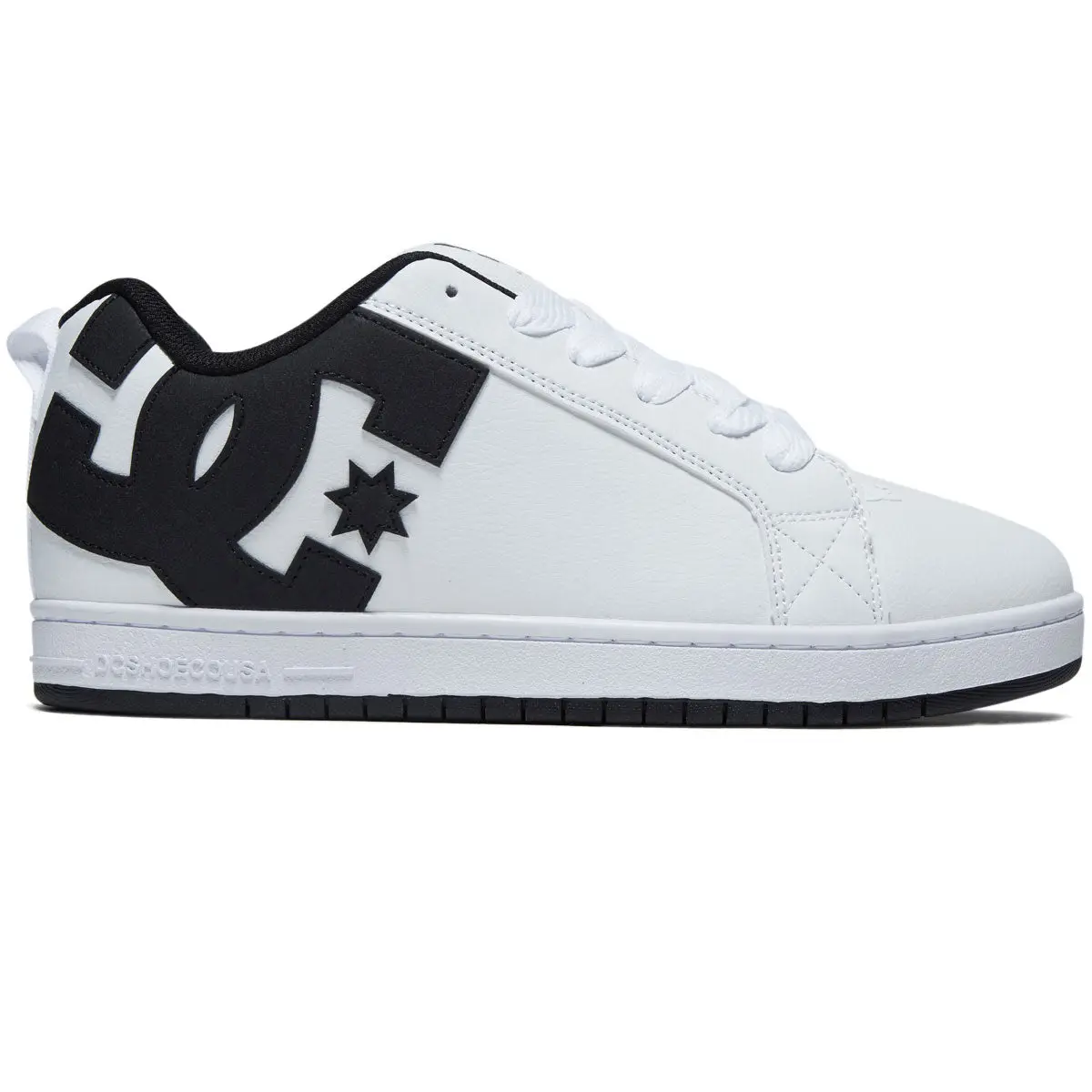 Dc Court Graffik Shoes - White/Black/Black 1
