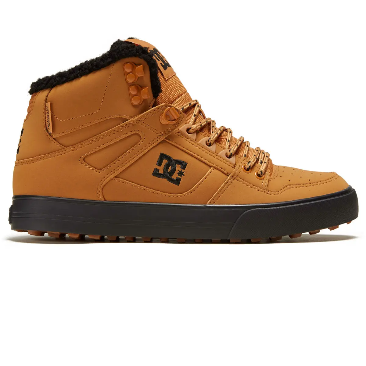Dc Pure High-Top Wc Winter Shoes - Wheat/Black 1