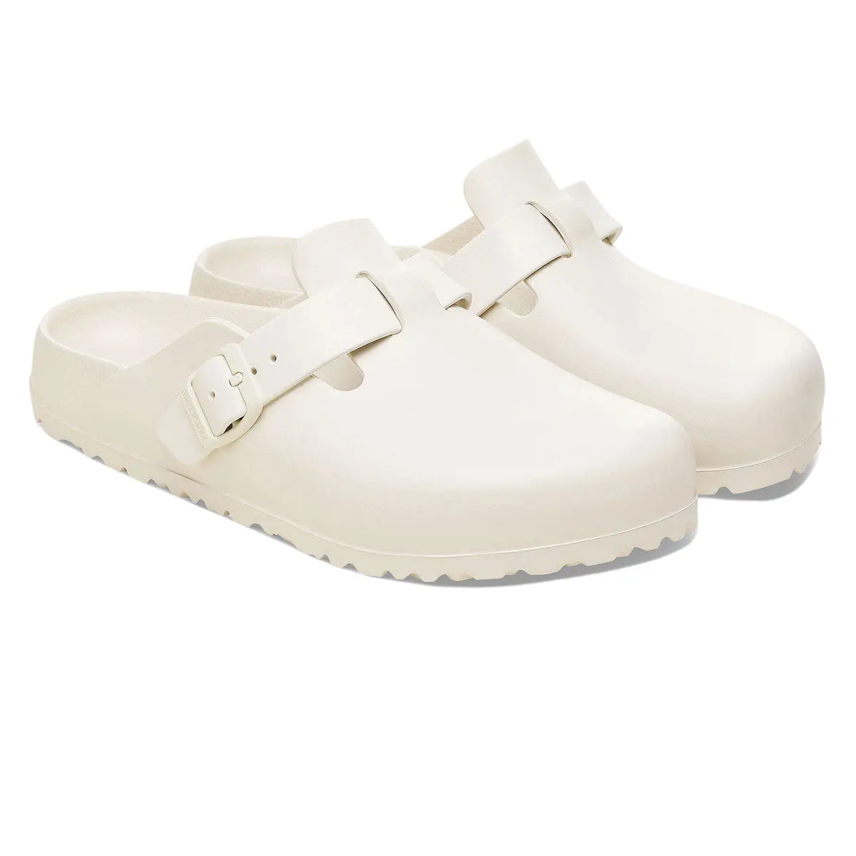 Birkenstock Womens Boston Eva Sandals - Eggshell 2