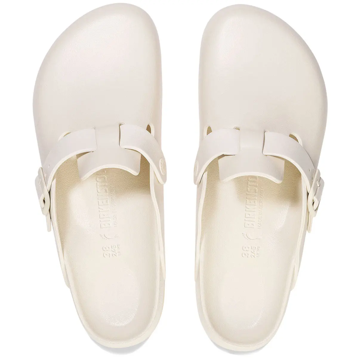 Birkenstock Womens Boston Eva Sandals - Eggshell 3