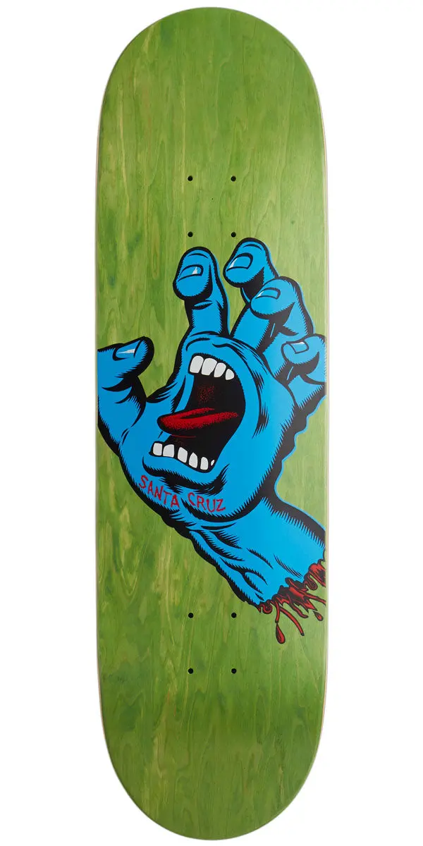 Santa Cruz Screaming Hand Skateboard Deck - 8.80" 1