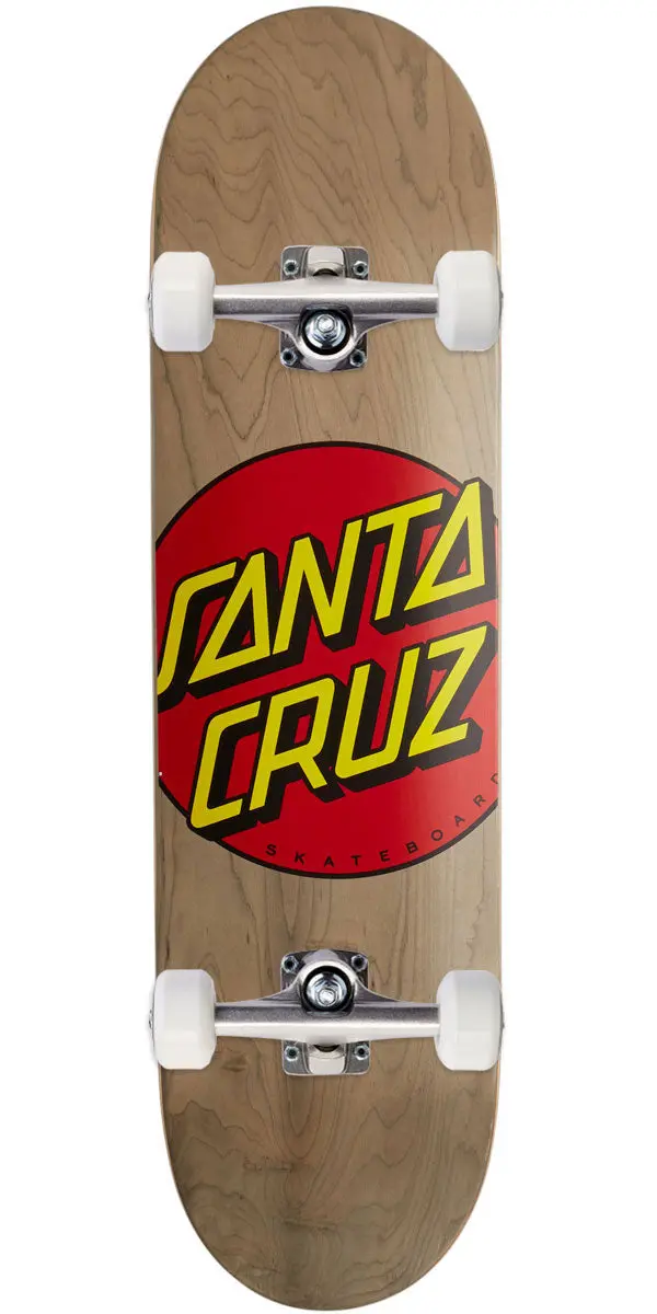 Santa Cruz Classic Dot Skateboard Complete - 8.375" 1