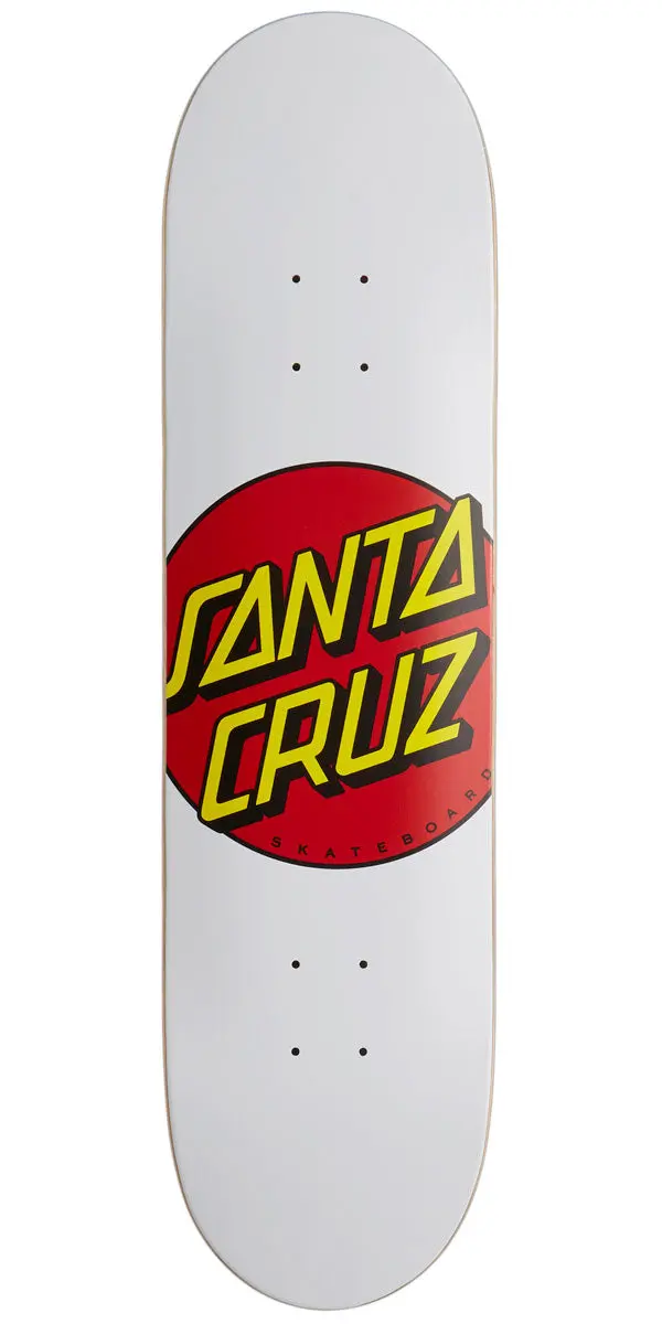 Santa Cruz Classic Dot Skateboard Deck - 8.00" 1