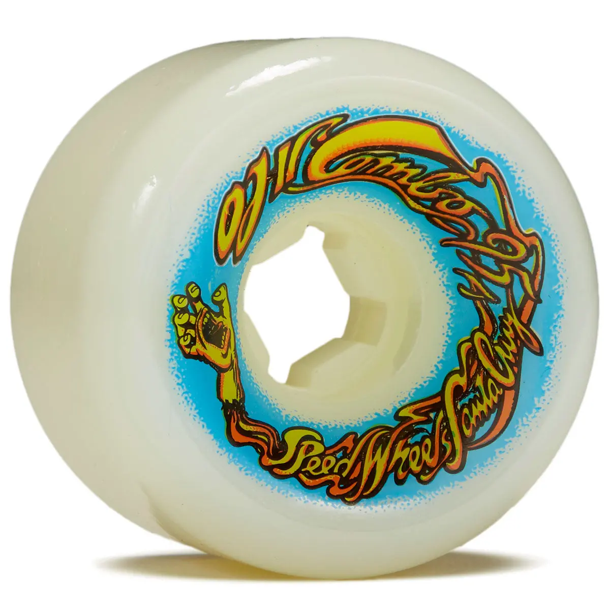 Oj Ii Original Combo 95A Skateboard Wheels - White - 60Mm 1