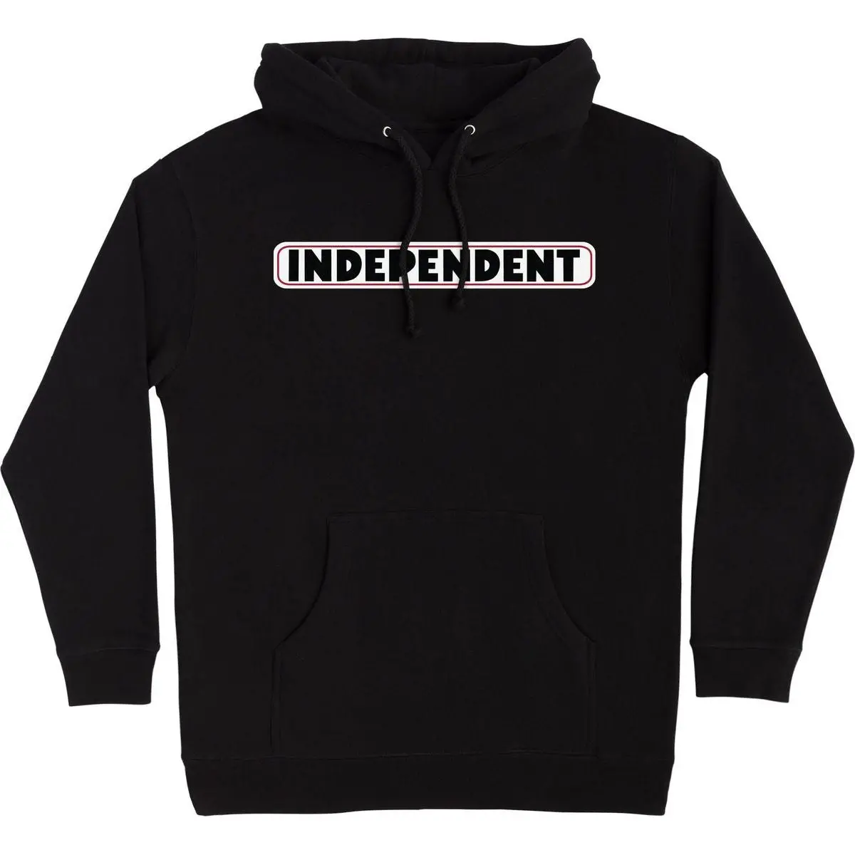 Independent Bar Logo Hoodie - Black 1