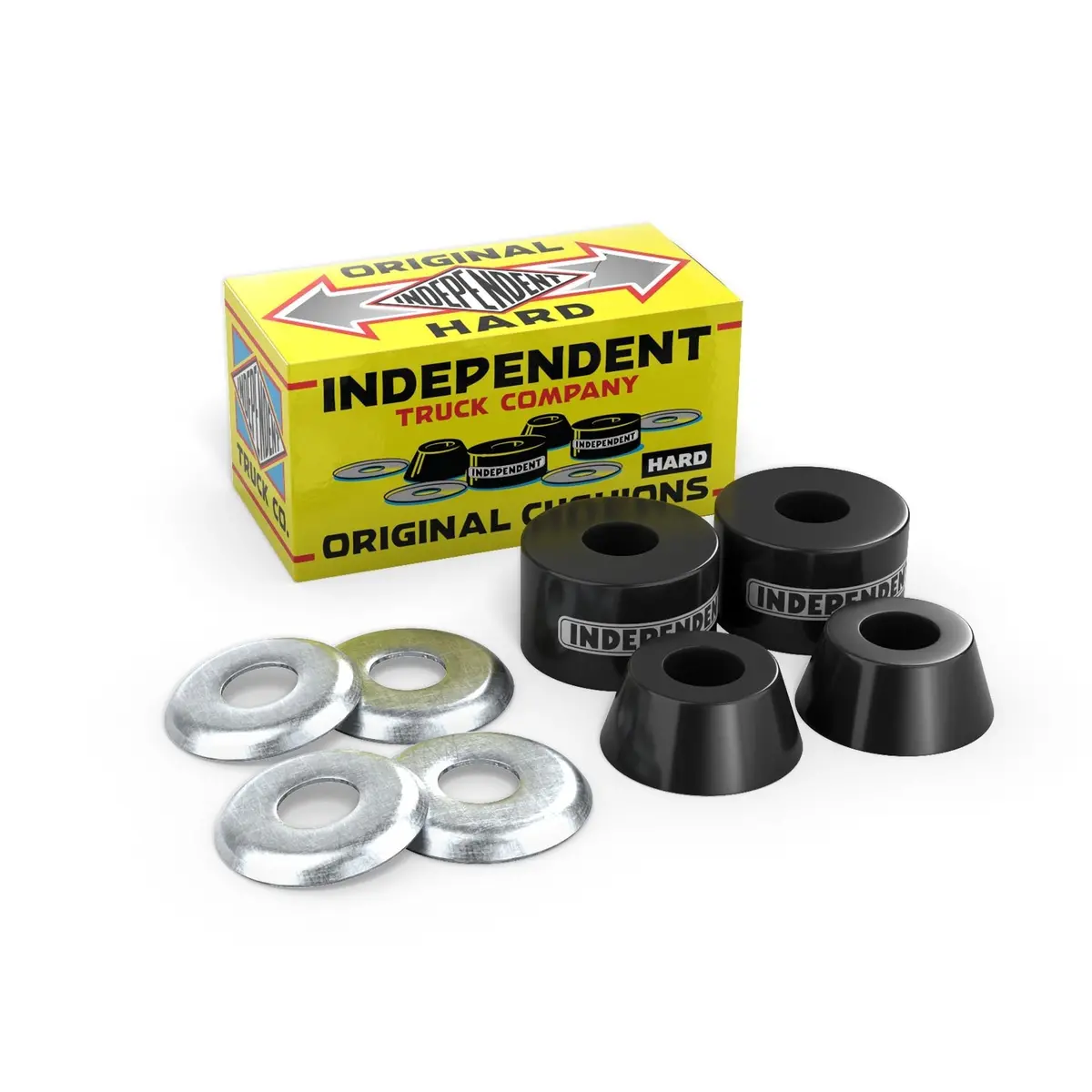 Independent Genuine Parts Original Cushions Hard 94A Bushings - Black 1