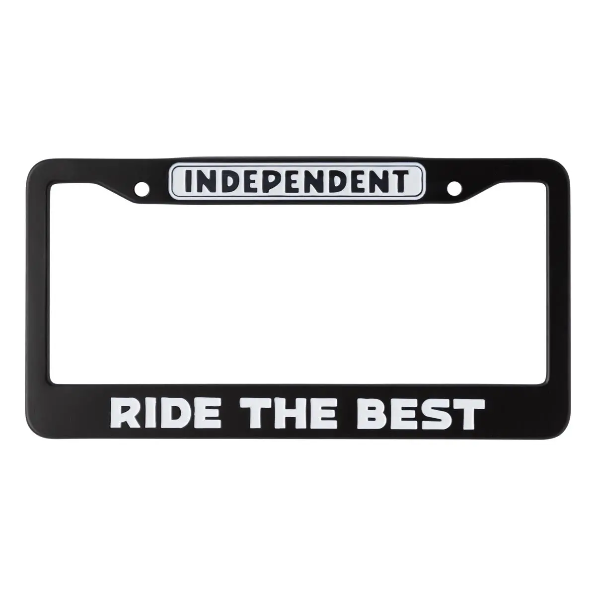 Independent Bar Logo License Plate Frame - Black 1