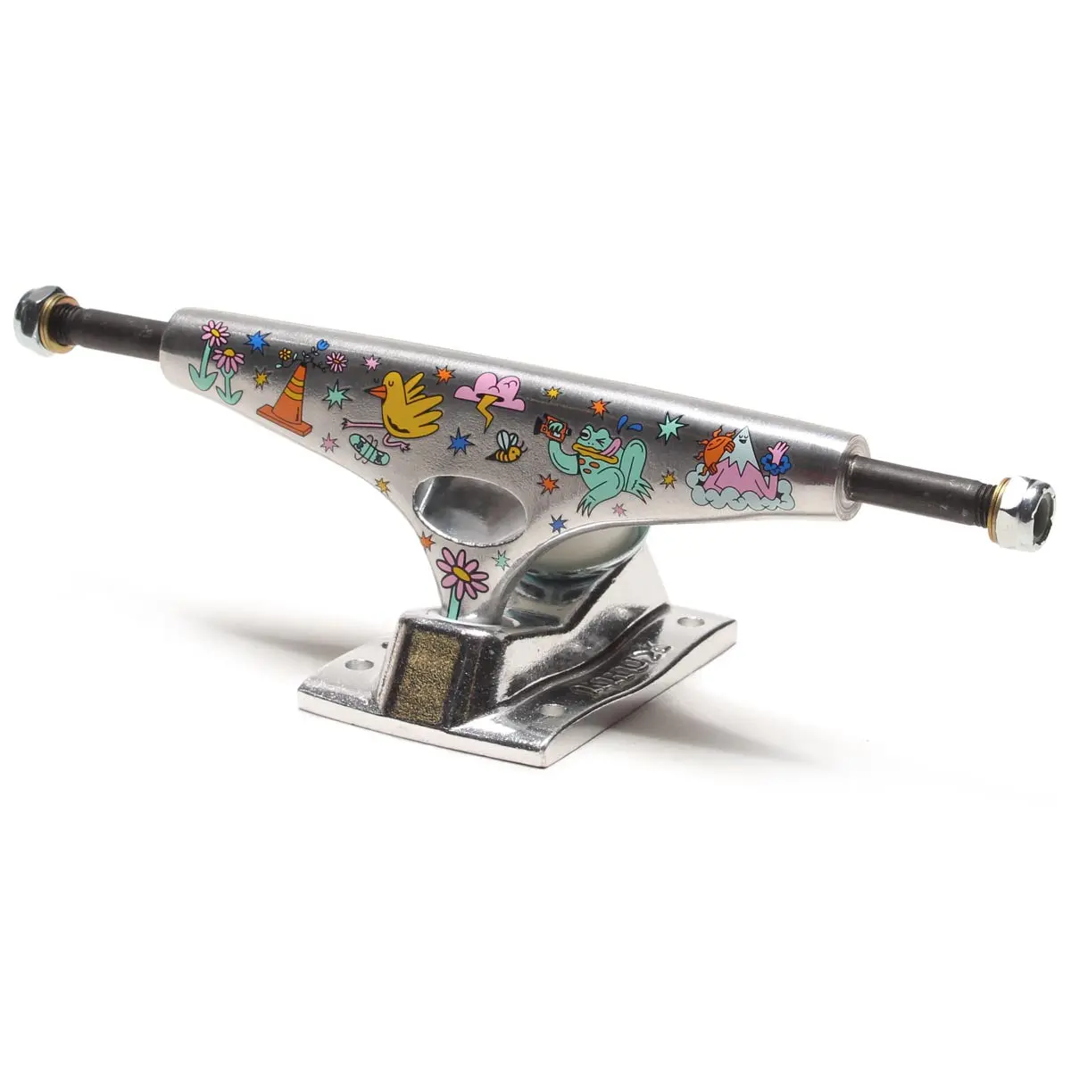Krux X Skate Like A Girl K5 Dlk Standard Skateboard Trucks - 8.50" 1