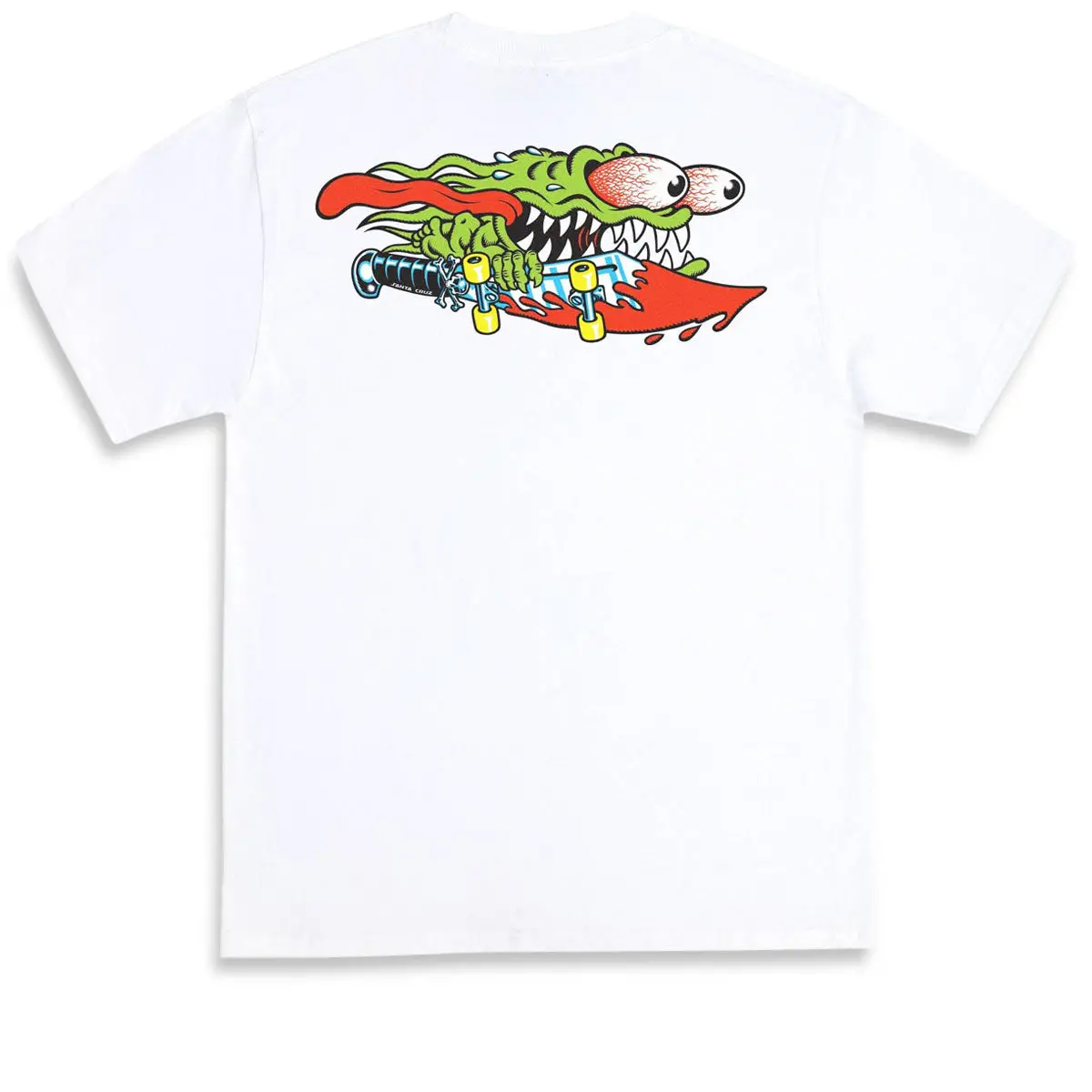 Santa Cruz Meek Slasher T-Shirt - White 1