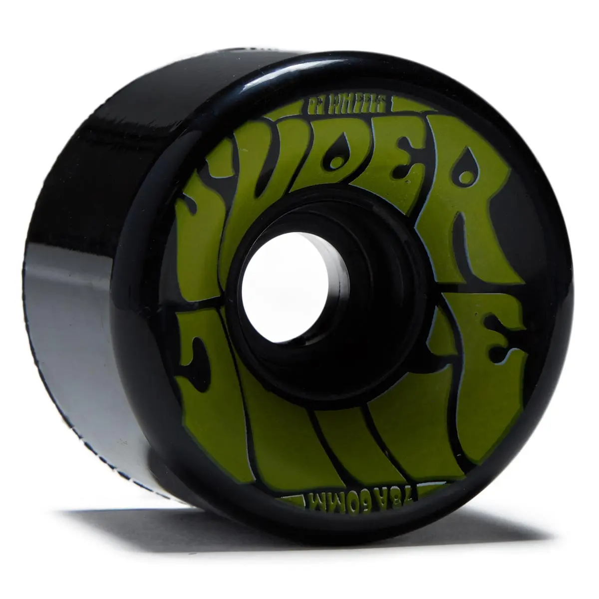 Oj Super Juice 78A Skateboard Wheels - Black/Yellow - 60Mm 1