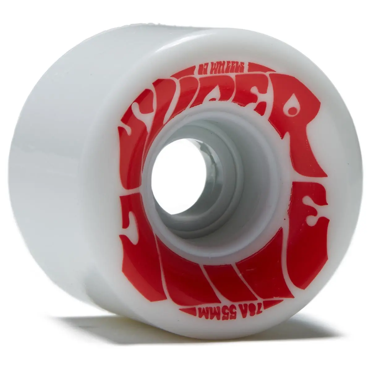 Oj Mini Super Juice 78A Skateboard Wheels - White/Red - 55Mm 1