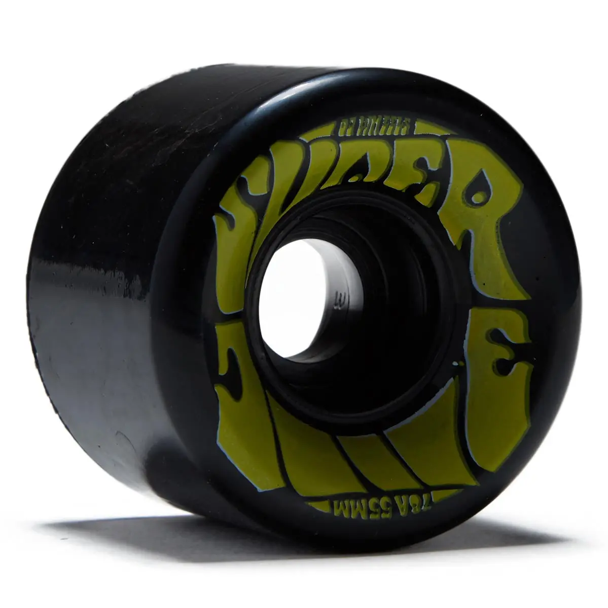 Oj Mini Super Juice 78A Skateboard Wheels - Black/Yellow - 55Mm 1