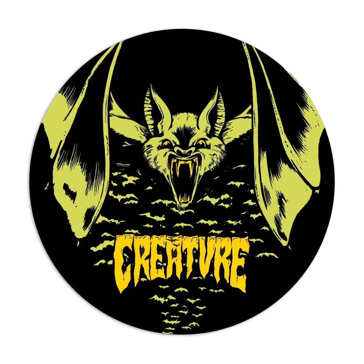 Creature Bat Relic Vinyl Sticker - Black 1