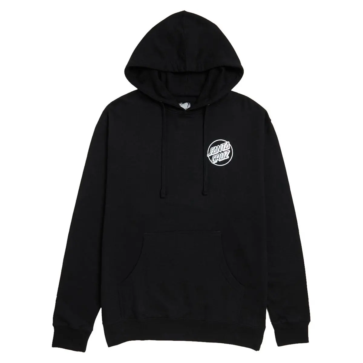 Santa Cruz Womens Opus Dot Relaxed Hoodie - Black/Diamond Foil 2