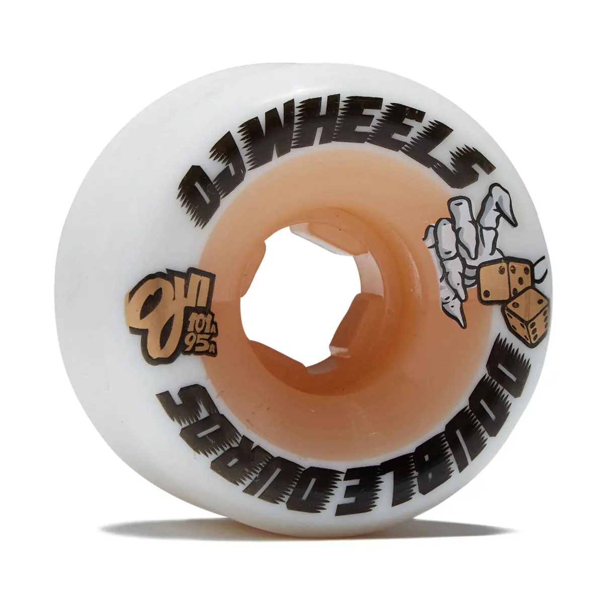 Oj Double Duro Mini Combo 101A/95A Skateboard Wheels - Gum - 54Mm 1