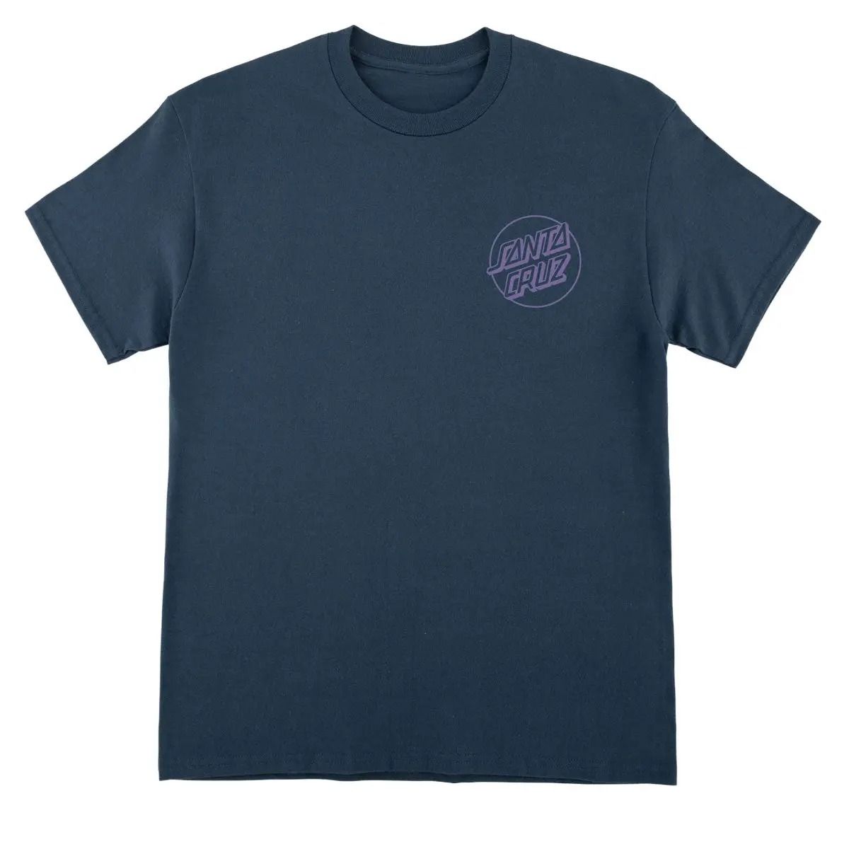 Santa Cruz Opus Dot T-Shirt - Blue Dusk/Dark Purple 1