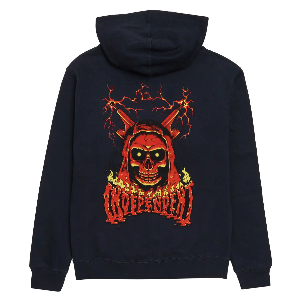 Independent Youth Sacrificial Span Zip Up Hoodie - Navy 1