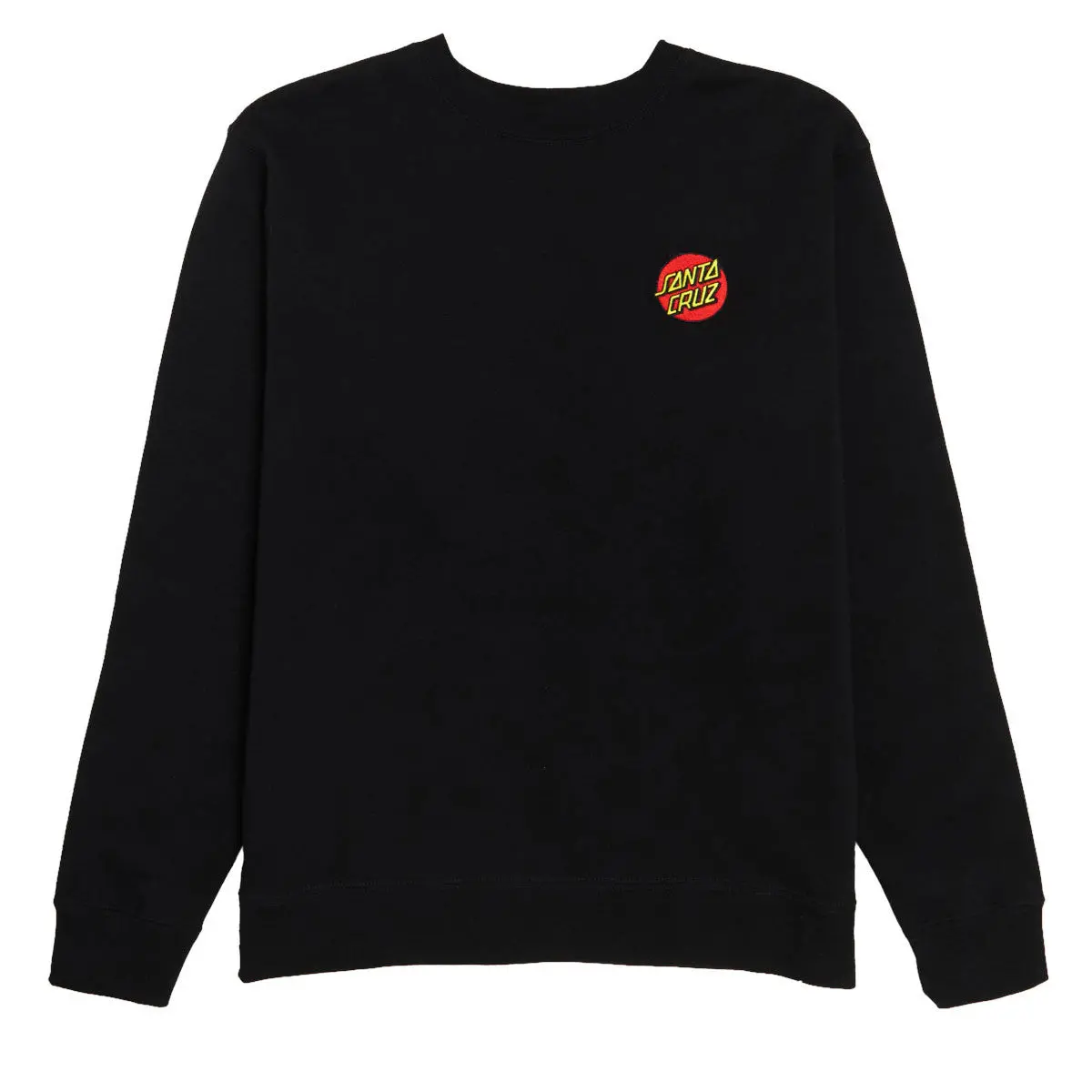 Santa Cruz Cruz Embroidered Sweatshirt - Black 1