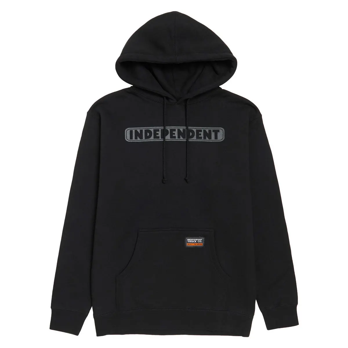 Independent Bar Logo Reflective Hoodie - Black/Reflective 1