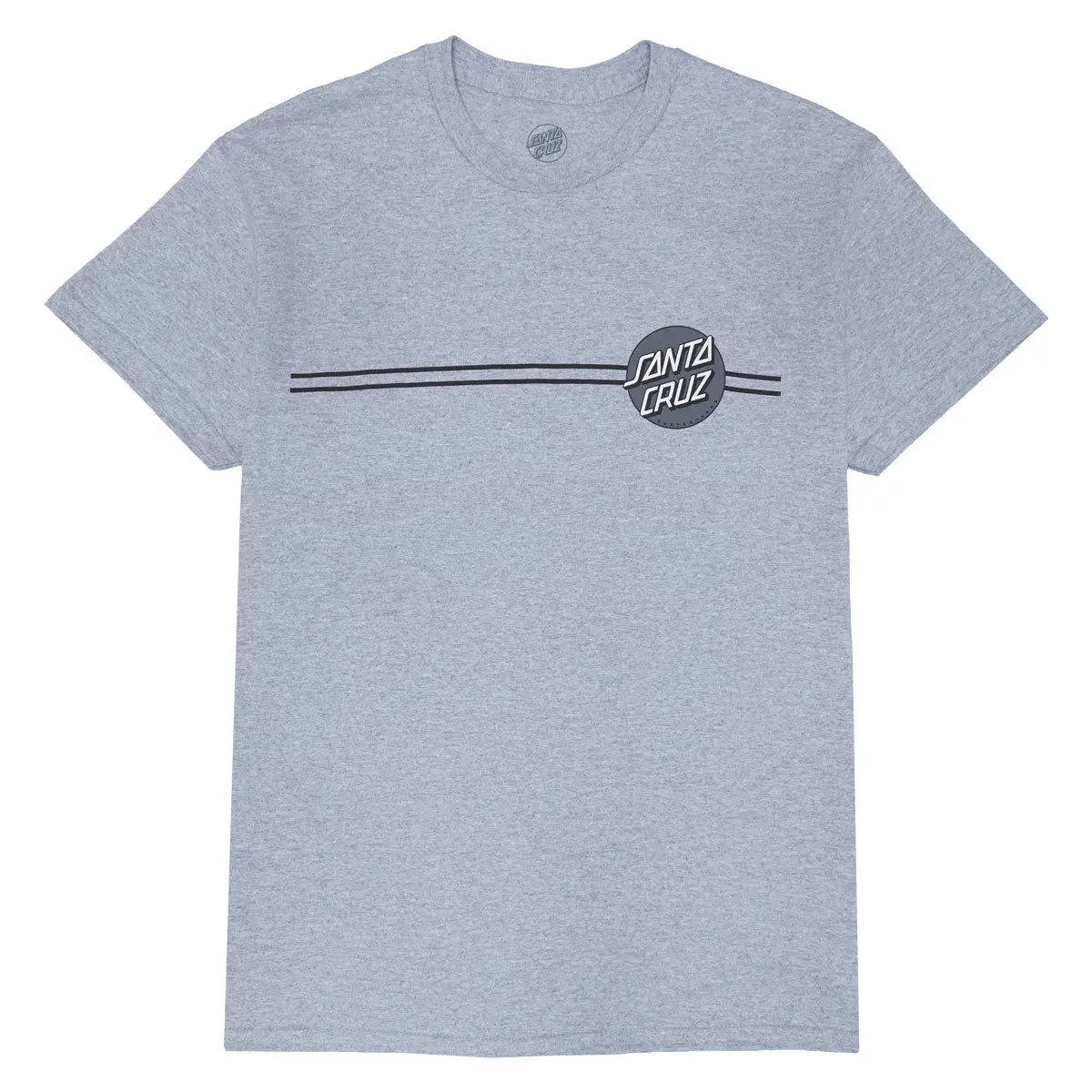 Santa Cruz Other Dot T-Shirt - Sport Grey Tonal 1