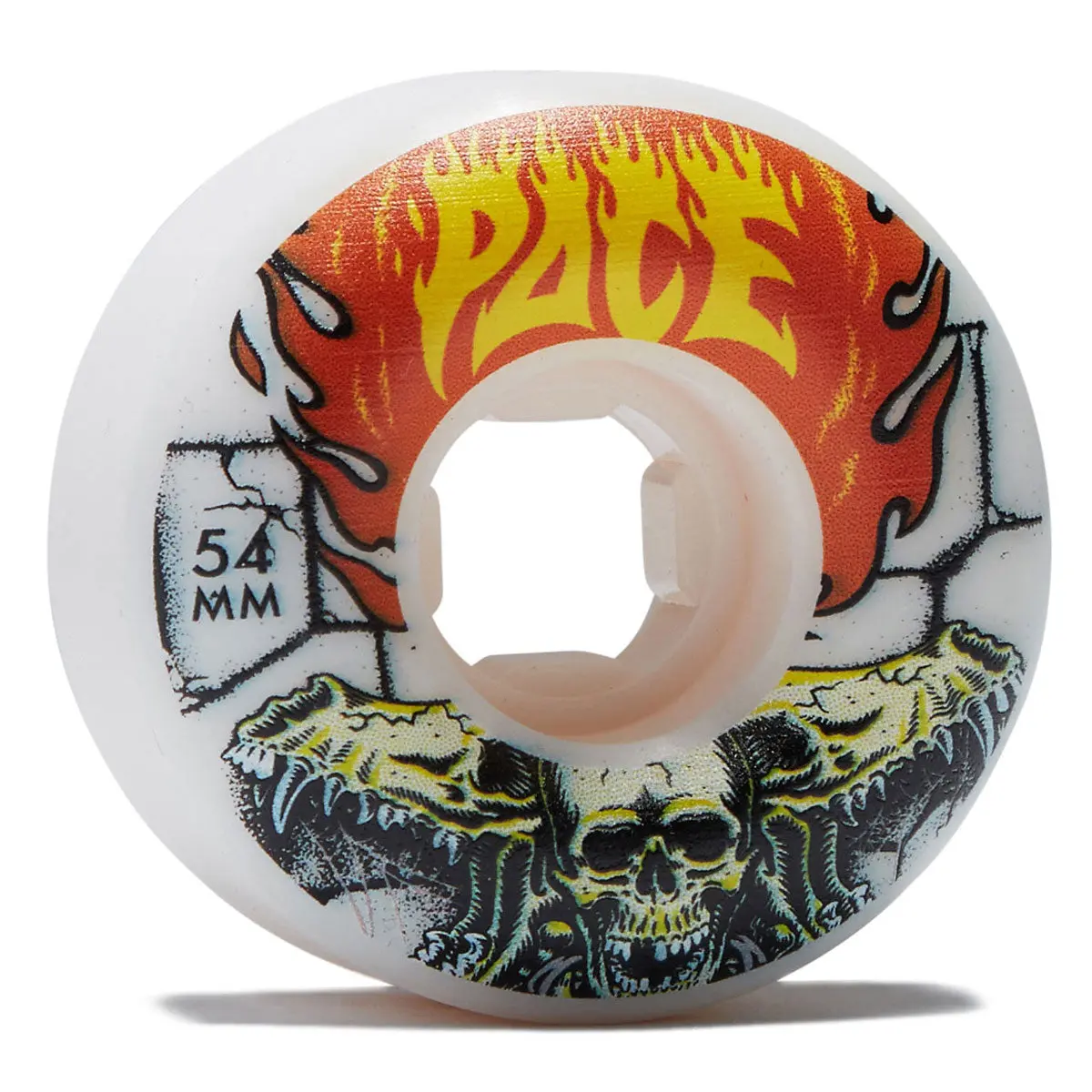 Oj Rob Pace Dungeon Elite Chubbies 101A Skateboard Wheels - White - 54Mm 1