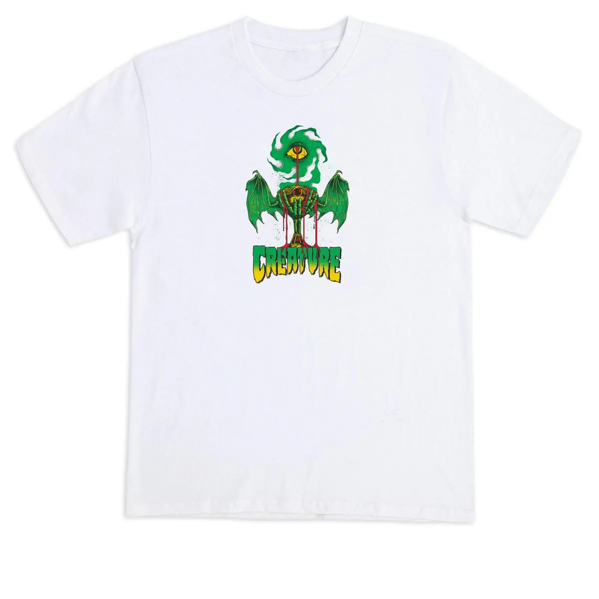Creature Goblet T-Shirt - White 1
