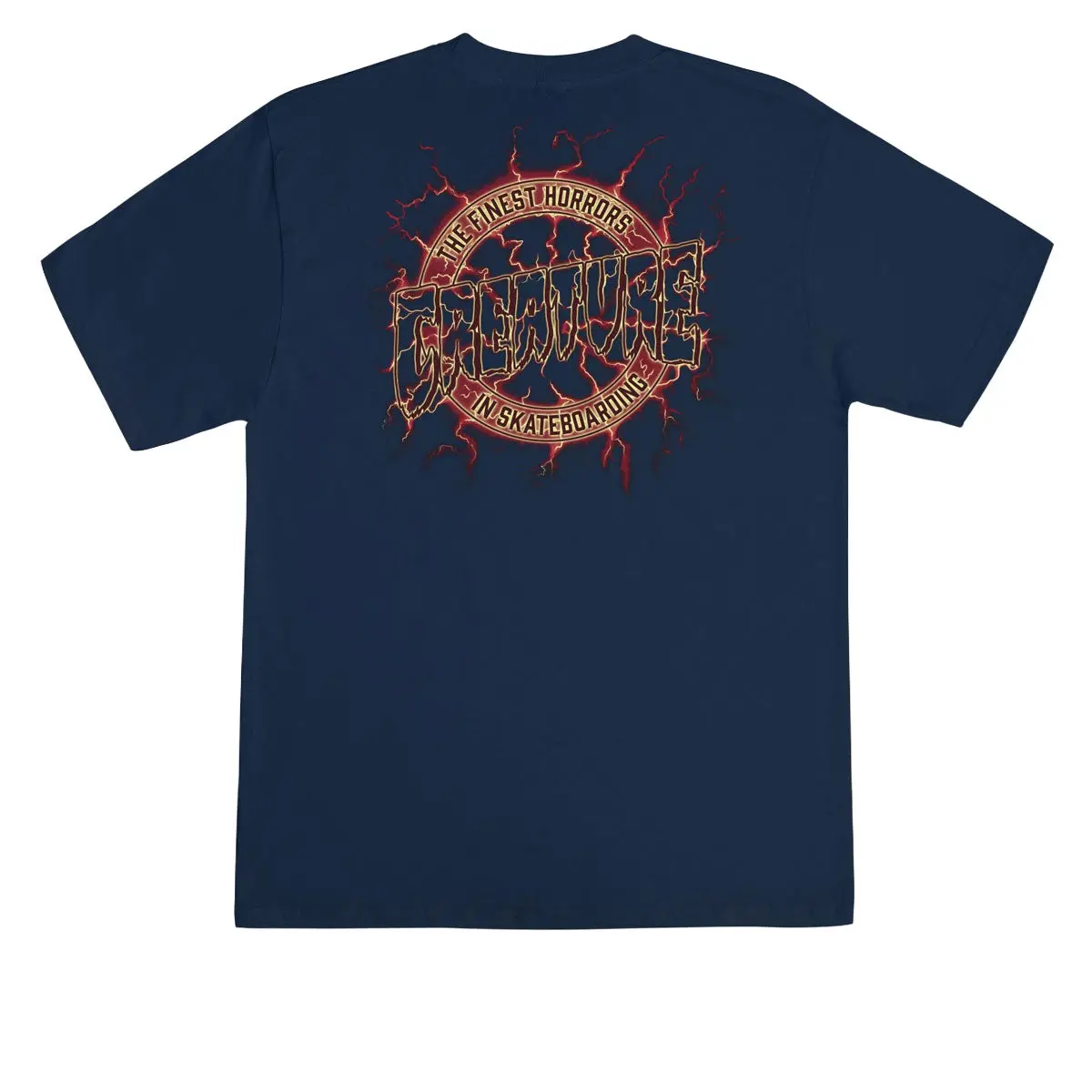 Creature Finest Strike T-Shirt - Navy 1