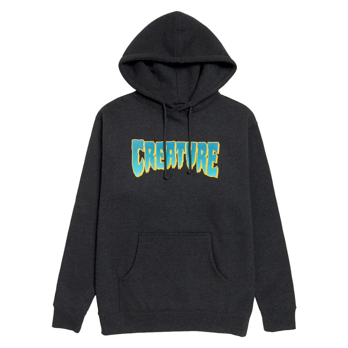 Creature Logo Hoodie - Charcoal Heather Ii 1