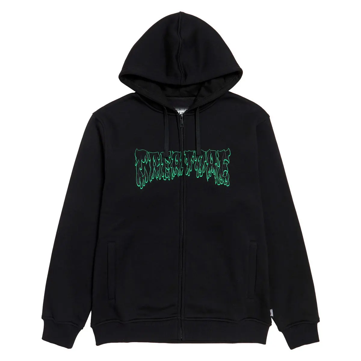 Creature Hesher Flame Zip Hoodie - Black 1