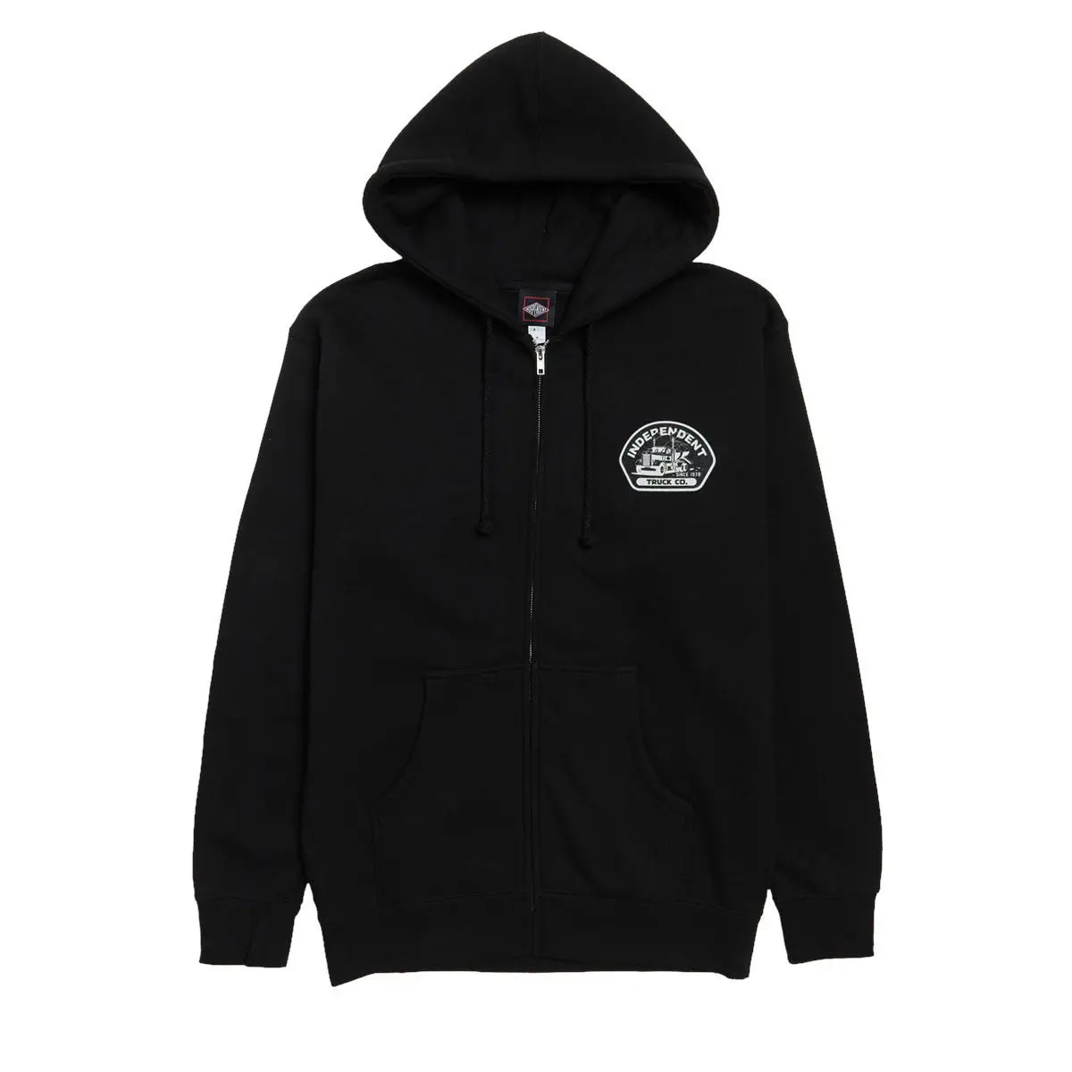 Independent Trucking Zip Hoodie - Black 1