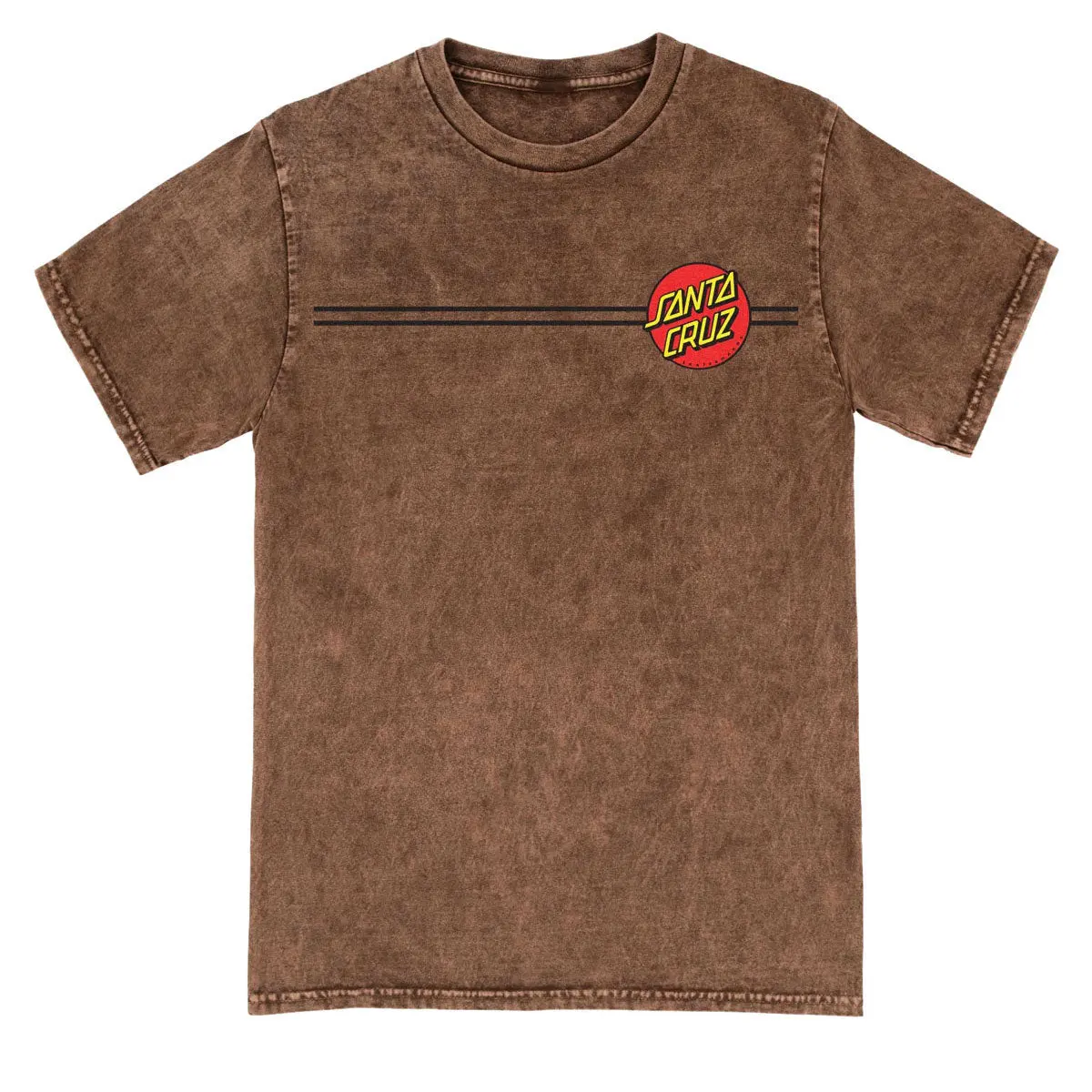 Santa Cruz Classic Dot T-Shirt - Mineral Mocha 1